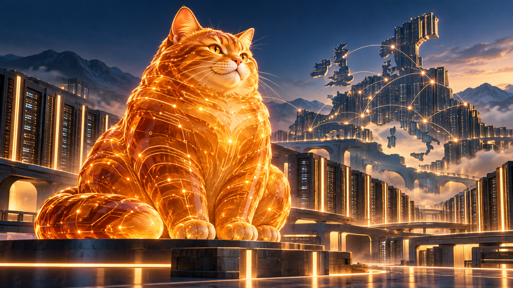 Le Chonk im europäischen Datenstrom