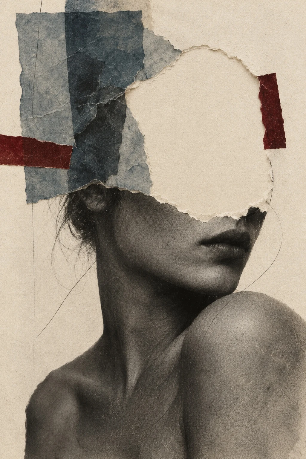 Was fehlt · digitale Collagestudien · Gesamtansicht