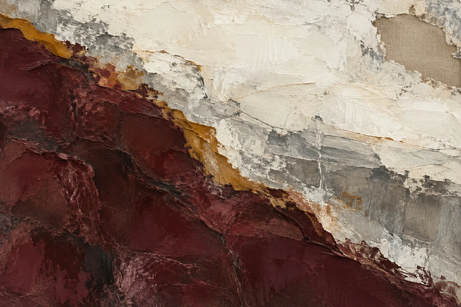Sediment · digitale Malereistudien · Gesamtansicht