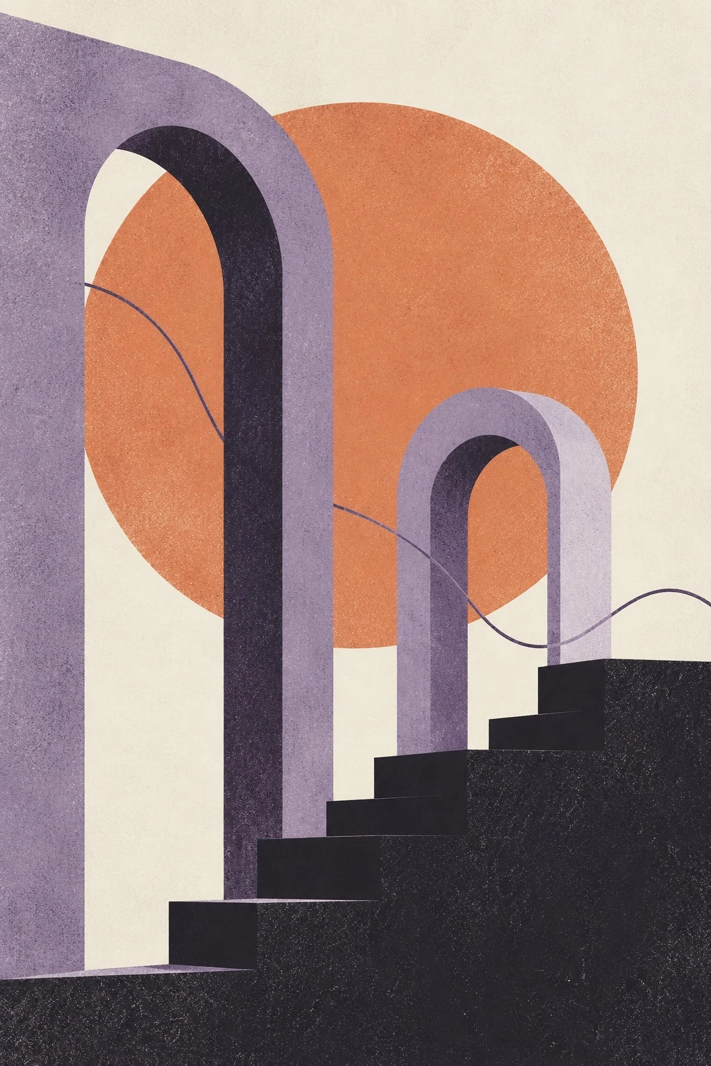 Zwischenraum · vollständiges Illustrationsmotiv